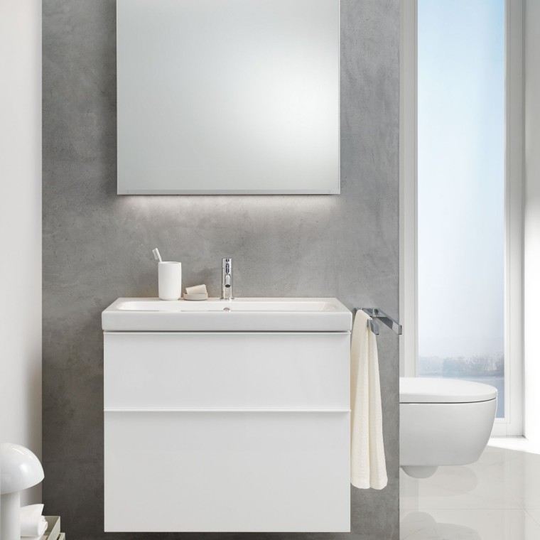 Geberit iCon bathroom with small floor plan Geberit iCon bathroom with small floor plan