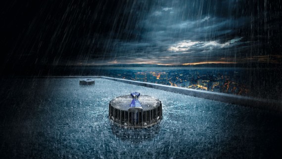 Sistemet e tubacioneve Geberit PE për drenazhimin e çative