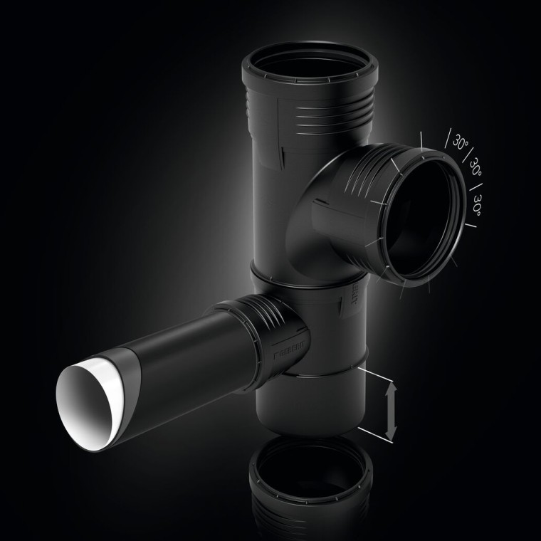 Geberit Silent-PP special fitting Geberit Silent-PP special fitting