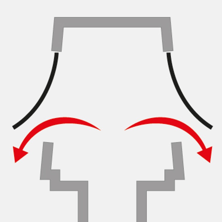 Ato hapen gjithashtu nëse është e nevojshme të kompensojnë nivele të larta mbipresioni nga sistemi i kanalizimeve.