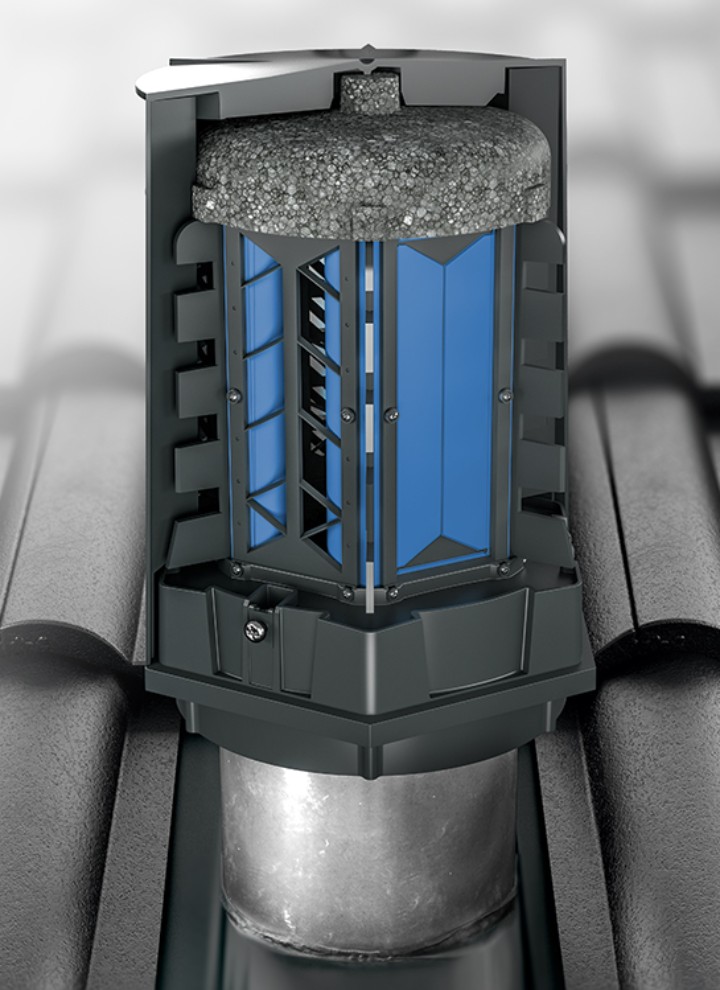 The patented magnetic diaphragms of the Geberit energy retaining valve ERV open in both directions The patented magnetic diaphragms of the Geberit energy retaining valve ERV open in both directions