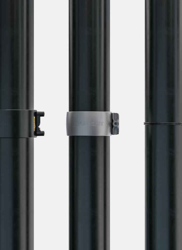 Geberit Silent-db20 mund të montohet duke përdorur teknologji të ndryshme lidhjeje