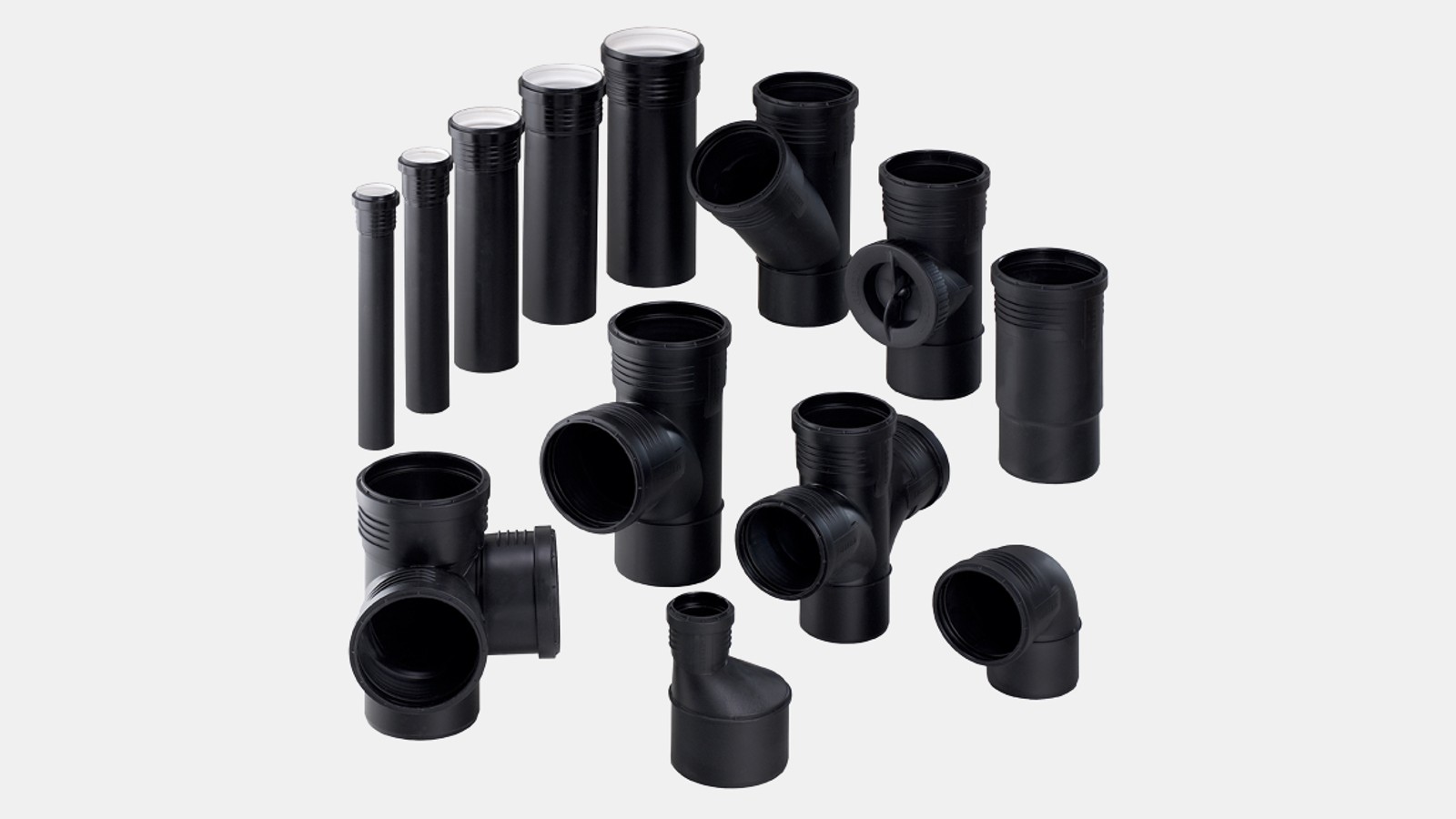 Fittings for Geberit Silent-PP discharge pipes