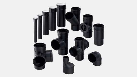 Fittings for Geberit Silent-PP discharge pipes Fittings for Geberit Silent-PP discharge pipes