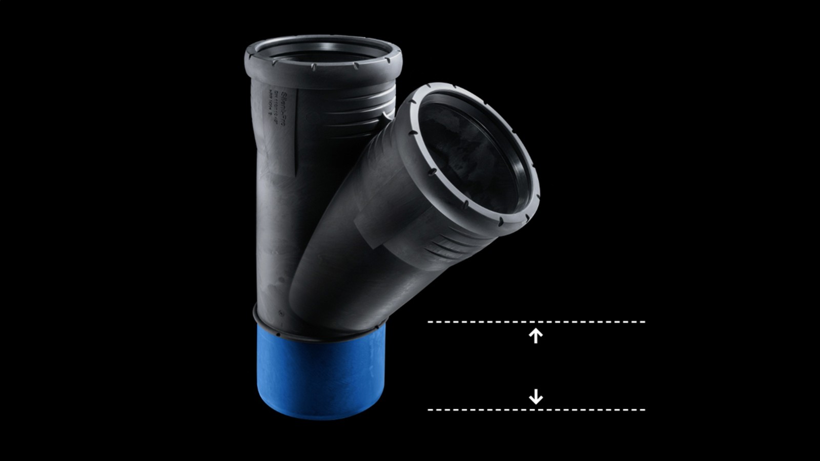 Me Geberit Silent-Pro, thellësia e futjes përmirëson besueshmërinë e lidhjes