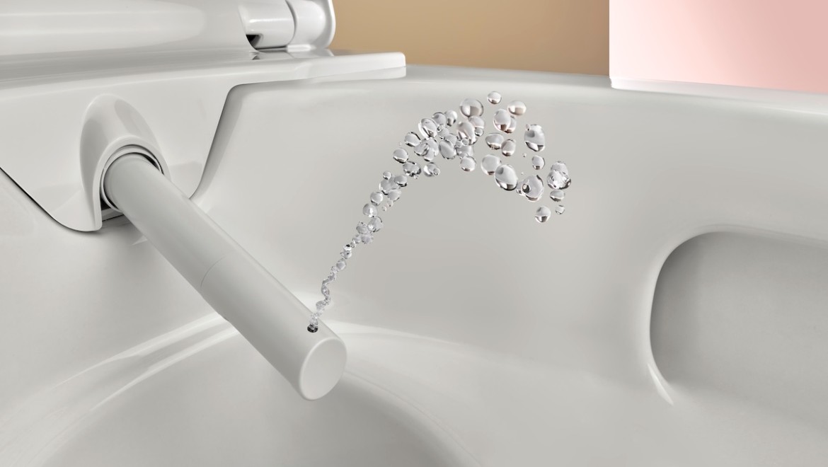 Geberit AquaClean Alba shower toilet with WhirlSpray technology Geberit AquaClean Alba shower toilet with WhirlSpray technology