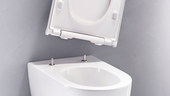 Geberit ONE WC with removable lid and seat ring Geberit ONE WC with removable lid and seat ring