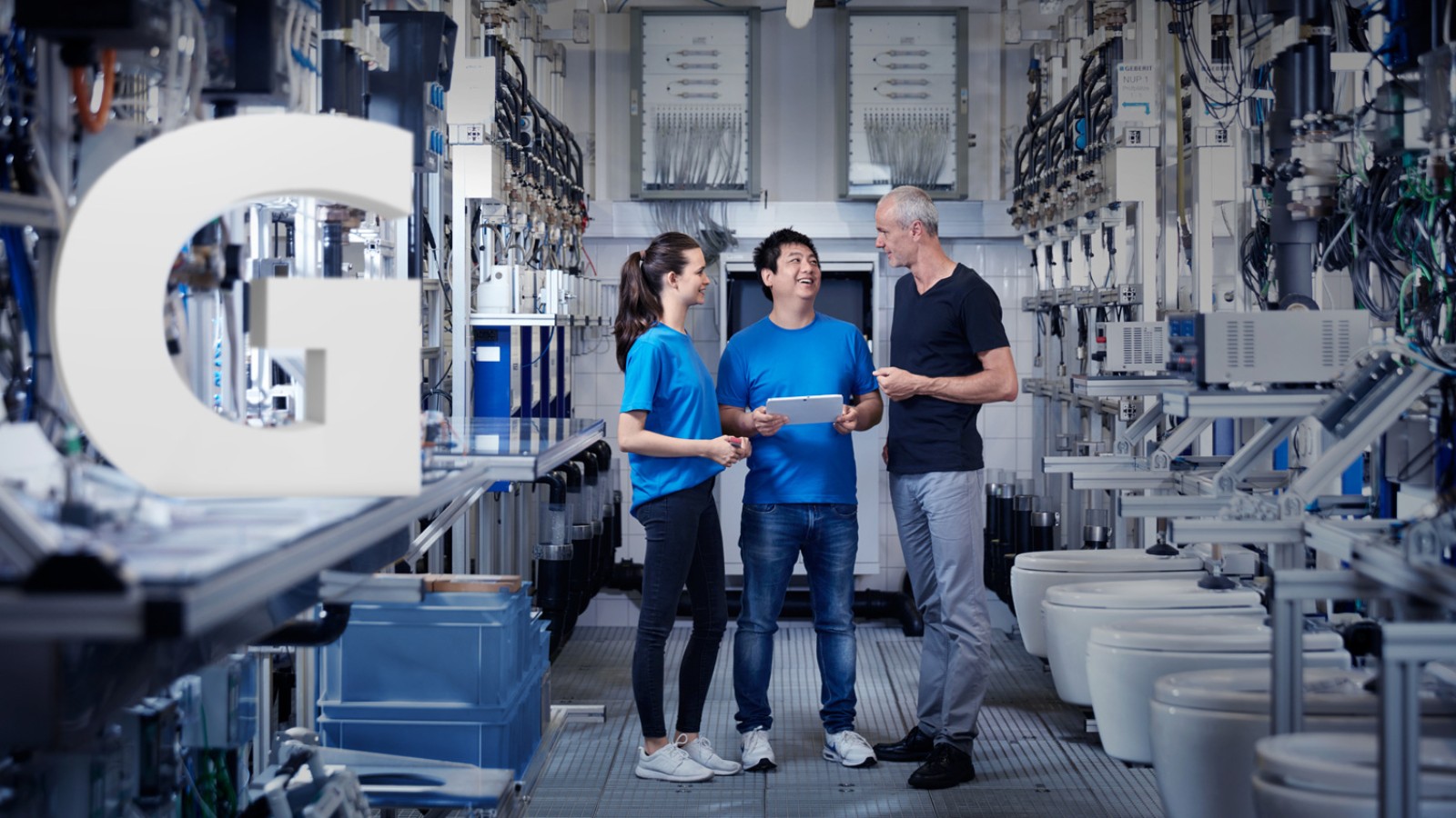 Geberit Employees - Exciting tasks