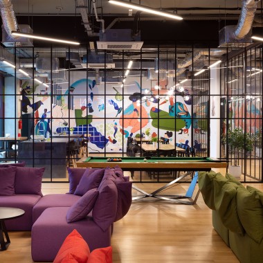 The common rooms in LivinnX invite you to linger and "hang out" (© Jaroslaw Kakal/Geberit) The common rooms in LivinnX invite you to linger and "hang out" (© Jaroslaw Kakal/Geberit)