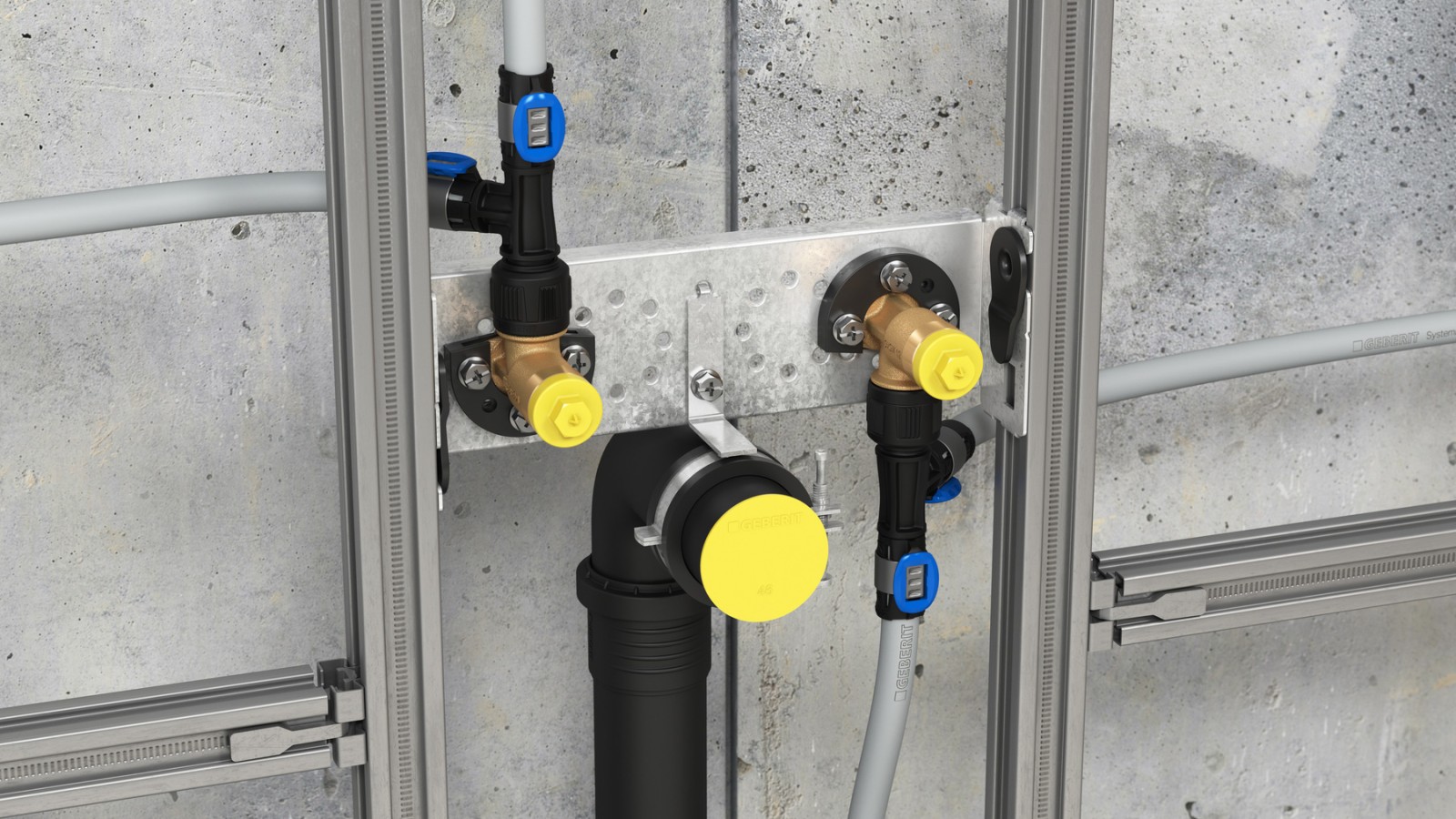 Pjesë T Geberit MasterFix