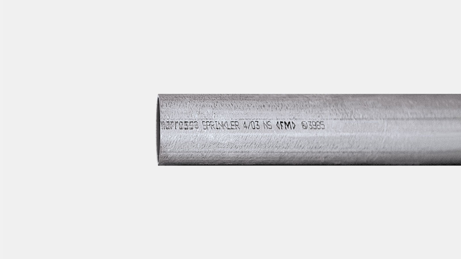 Geberit Mapress Carbon Steel system pipe inside and outside zinc-plated