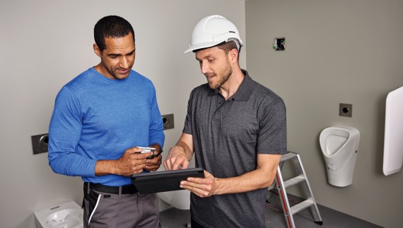 Planning a sanitary room Planning a sanitary room