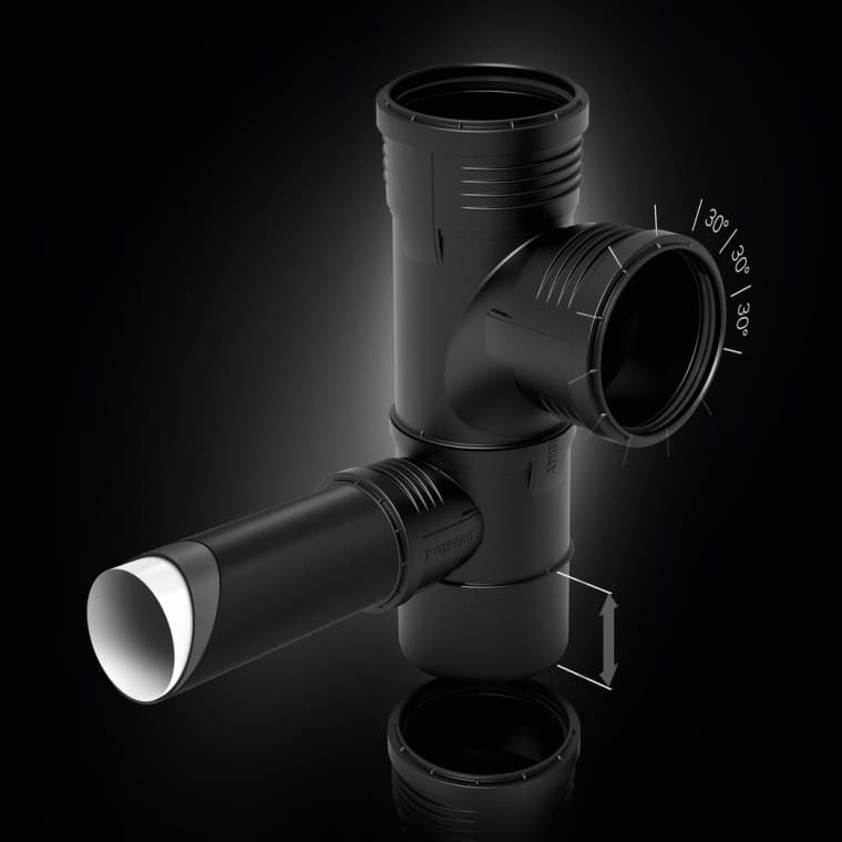 Pjesë lidhëse speciale Geberit Silent-PP Pjesë lidhëse speciale Geberit Silent-PP