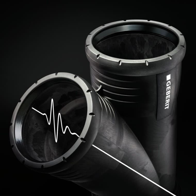 Pjesë lidhëse të degëzuara Geberit Silent-Pro Pjesë lidhëse të degëzuara Geberit Silent-Pro